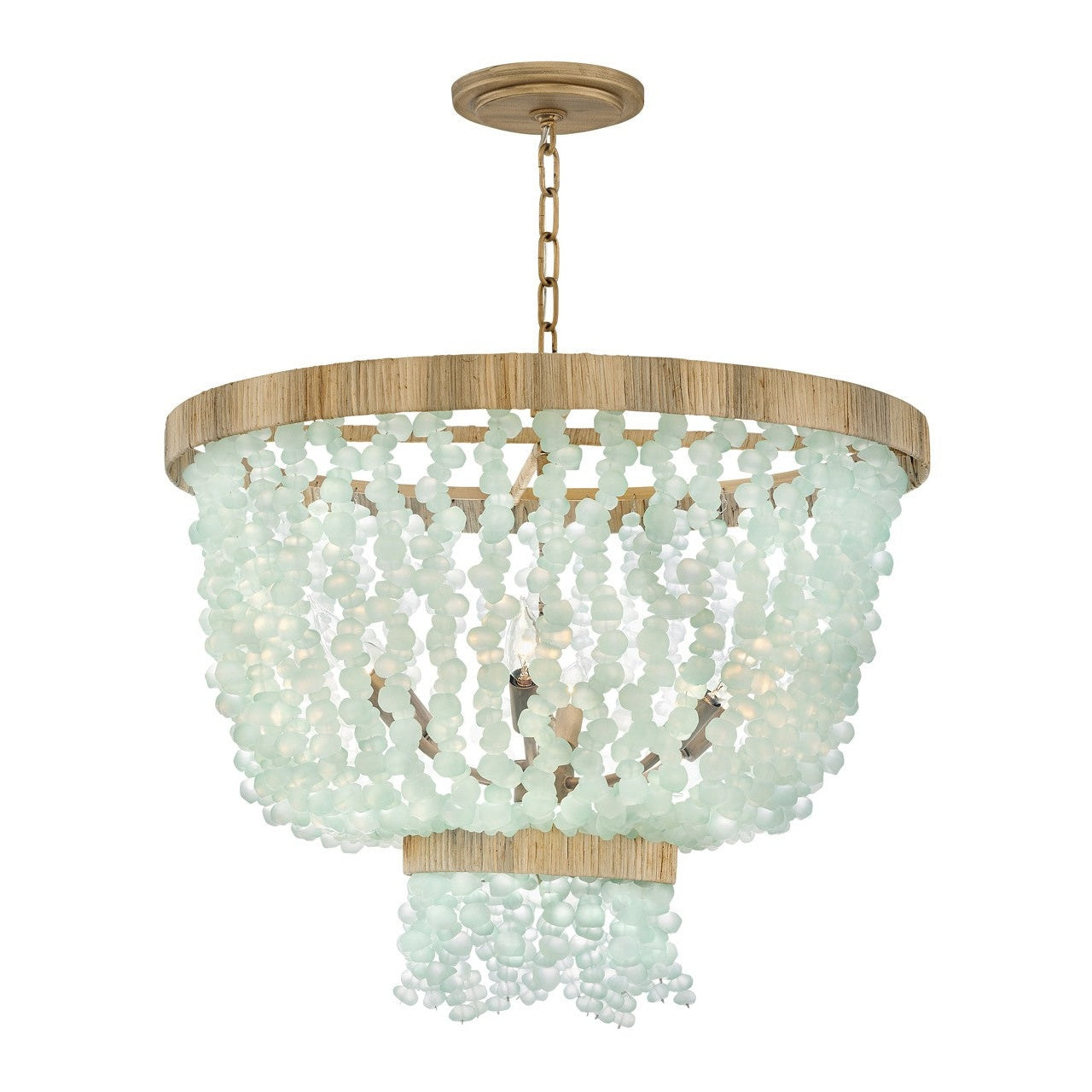 Fredrick Ramond - FR30206BNG-BG - LED Pendant - Dune - Burnished Gold