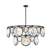 Fredrick Ramond - FR31268BLK - LED Chandelier - Nala - Black