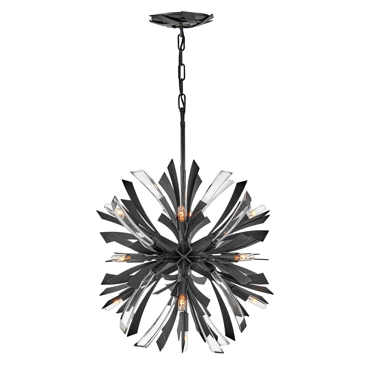 Fredrick Ramond - FR40904BGR - LED Chandelier - Vida - Brushed Graphite