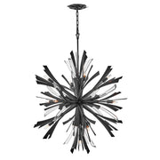 Fredrick Ramond - FR40905BGR - LED Chandelier - Vida - Brushed Graphite