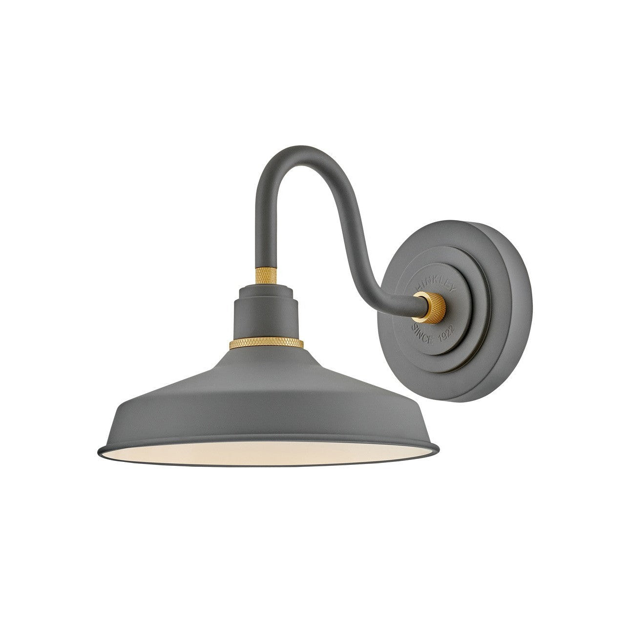 Hinkley - 10231DMG - LED Wall Mount - Foundry Classic - Dark Matte Grey