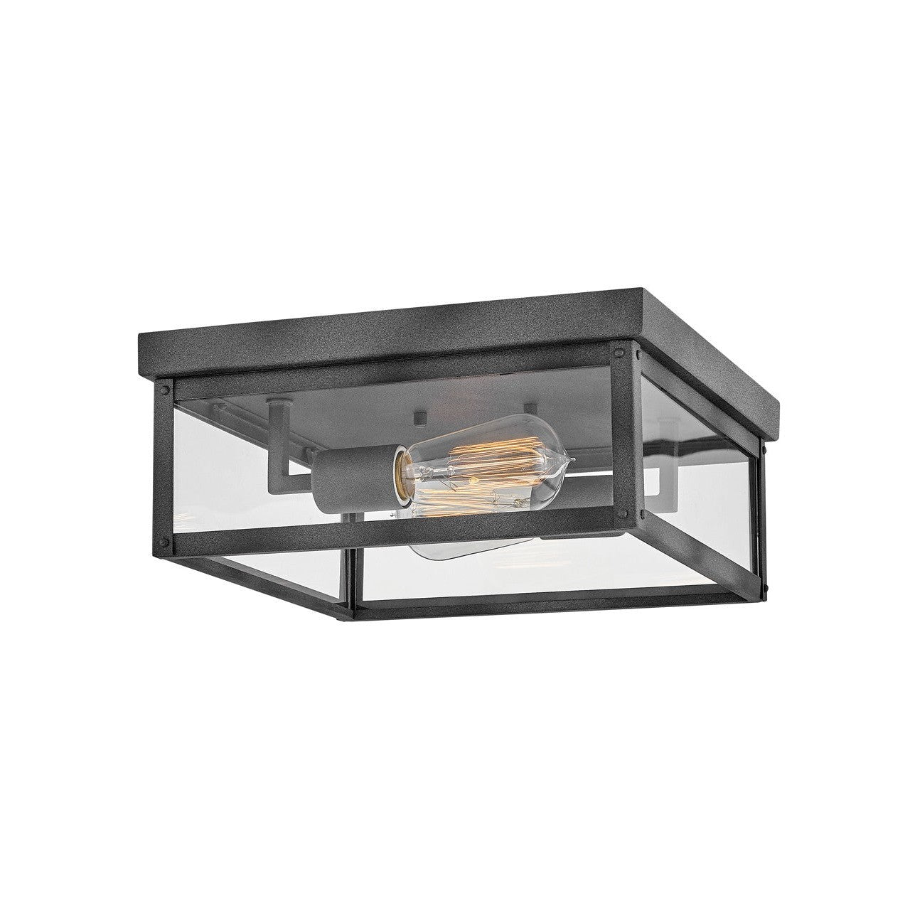 Hinkley - 12193DZ - LED Flush Mount - Beckham - Aged Zinc