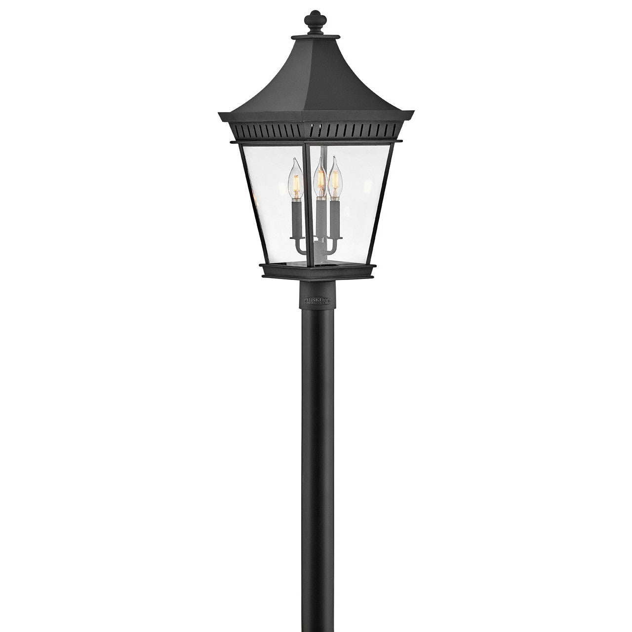 Hinkley - 27091MB - LED Post Top or Pier Mount - Chapel Hill - Museum Black