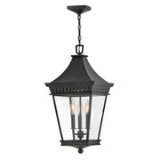 Hinkley - 27092MB - LED Hanging Lantern - Chapel Hill - Museum Black