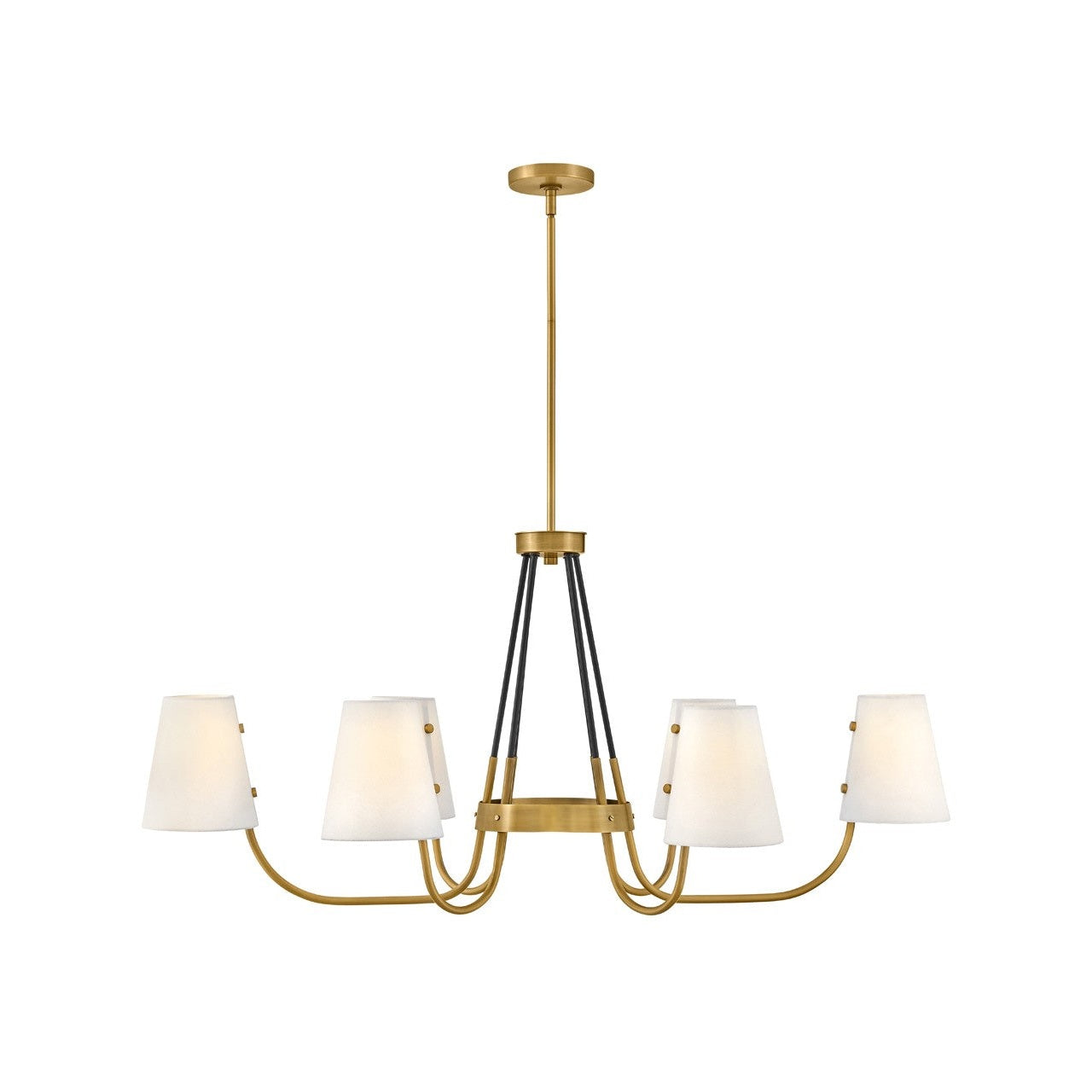 Hinkley - 37388HB - LED Linear Pendant - Aston - Heritage Brass