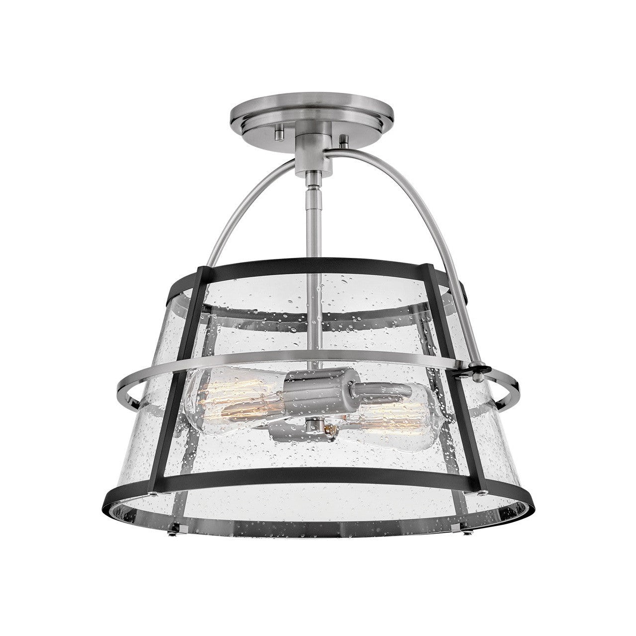 Hinkley - 38111BN - LED Semi-Flush Mount - Tournon - Brushed Nickel