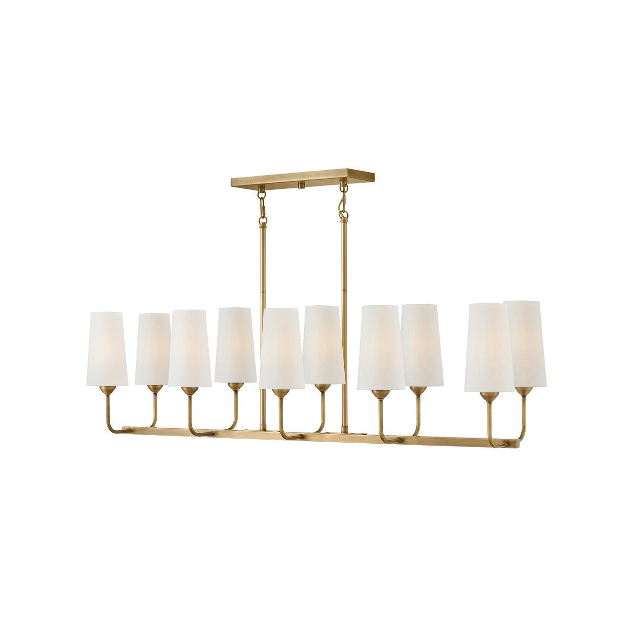 Hinkley - 45005HB - LED Linear Pendant - Lewis - Heritage Brass
