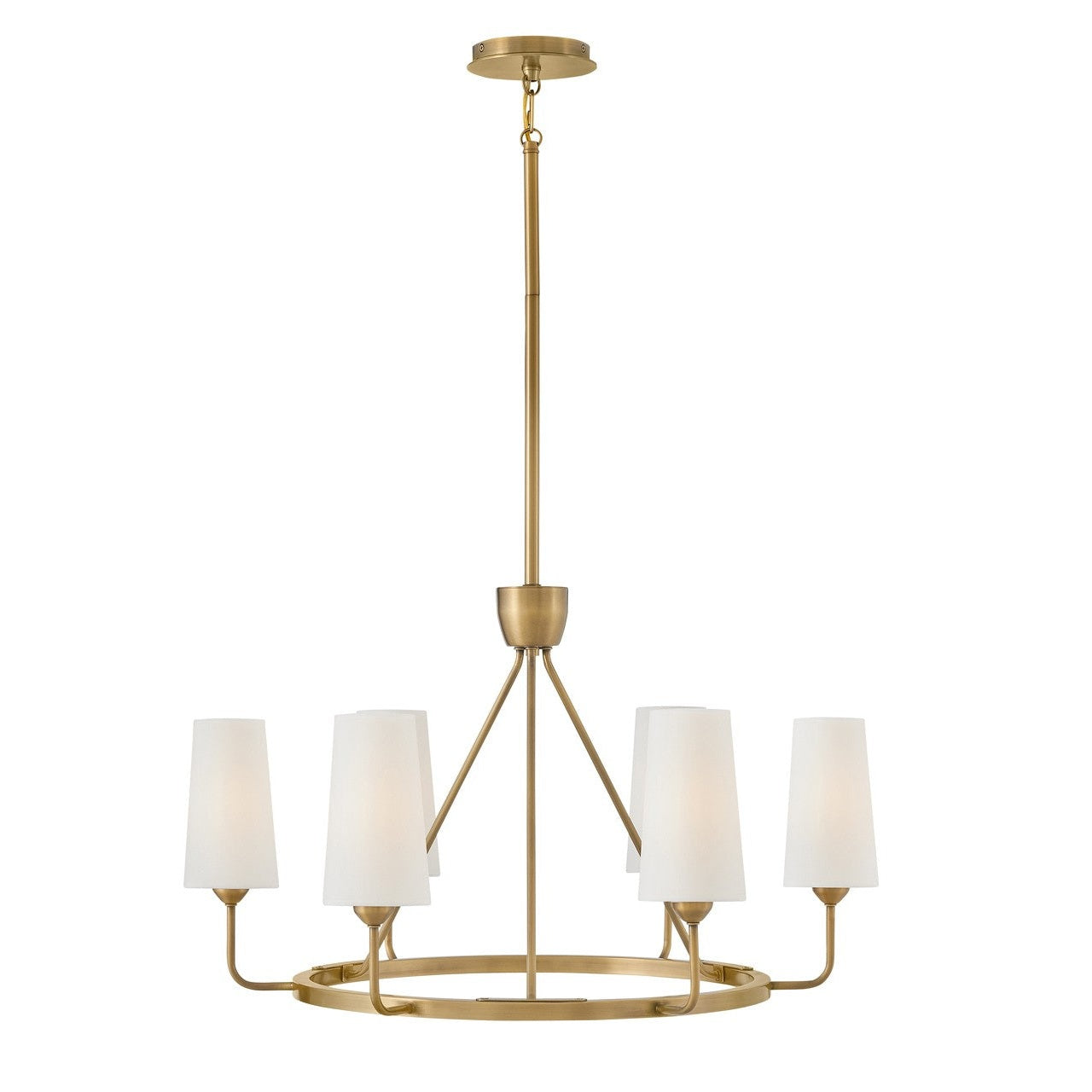 Hinkley - 45006HB - LED Pendant - Lewis - Heritage Brass