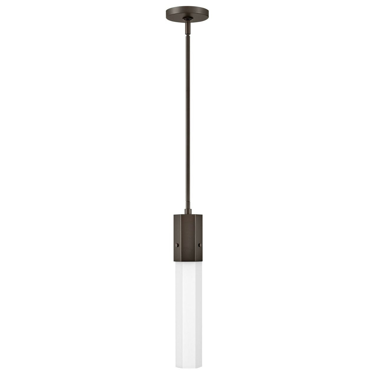 Hinkley - 45037BX - LED Pendant - Facet - Black Oxide