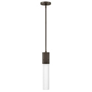 Hinkley - 45037BX - LED Pendant - Facet - Black Oxide