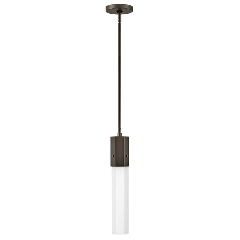 Hinkley - 45037BX - LED Pendant - Facet - Black Oxide