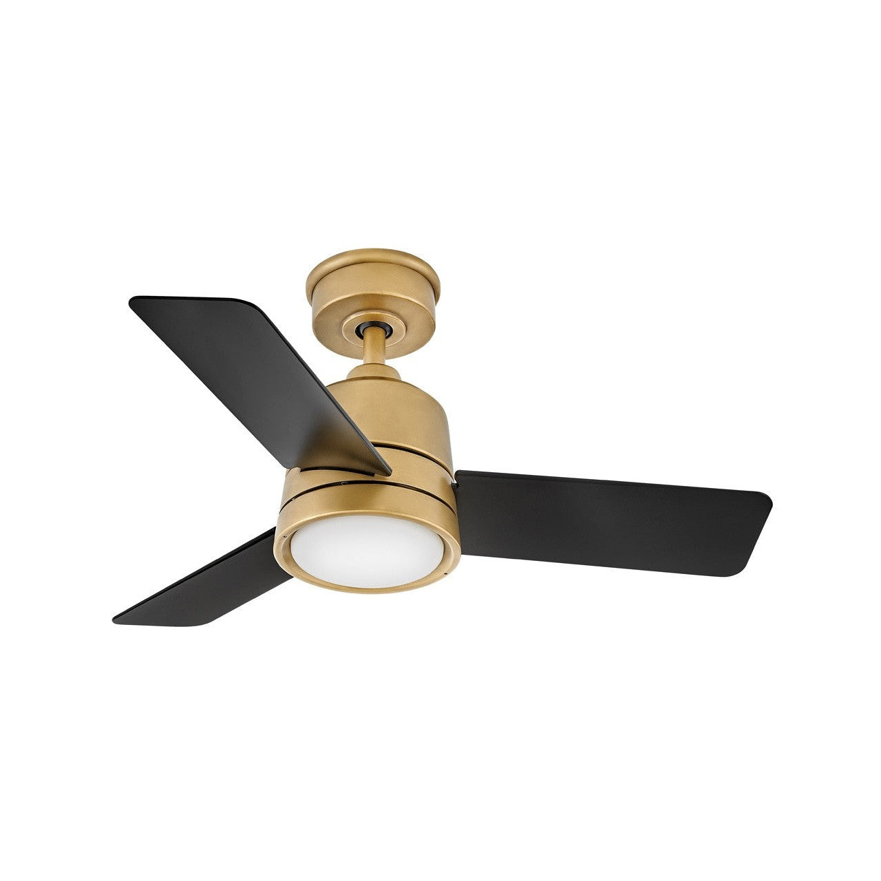 Hinkley - 905236FHB-LWA - 36"Ceiling Fan - Chet - Heritage Brass