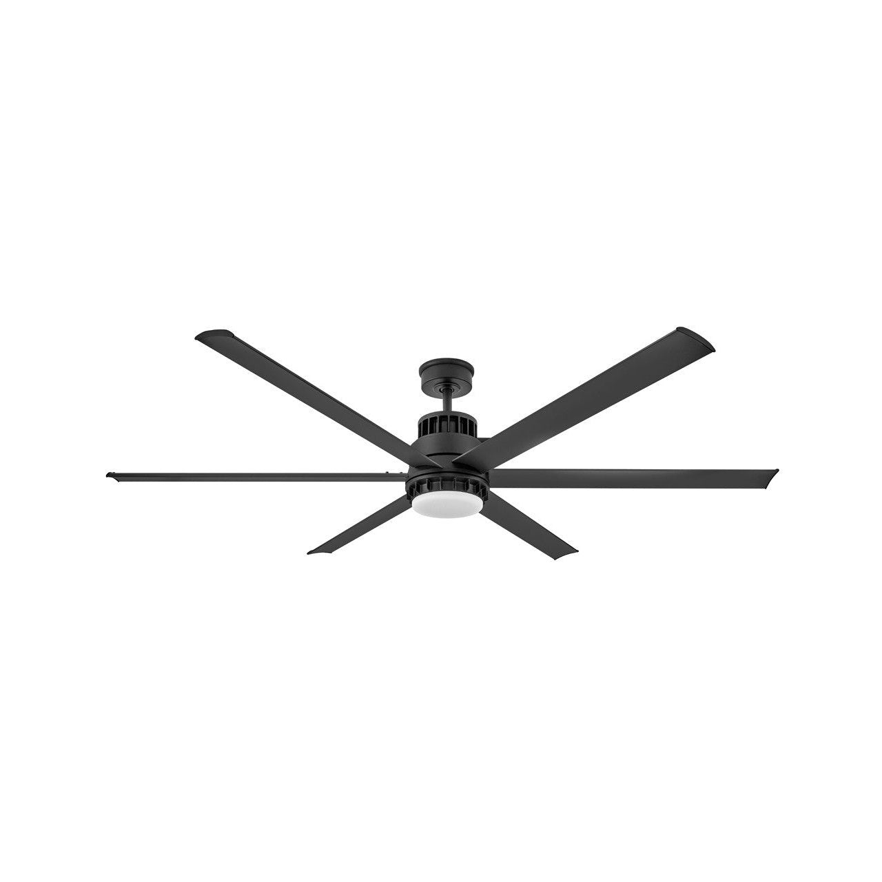 Hinkley - 905372FMB-LWD - 72"Ceiling Fan - Draftsman - Matte Black