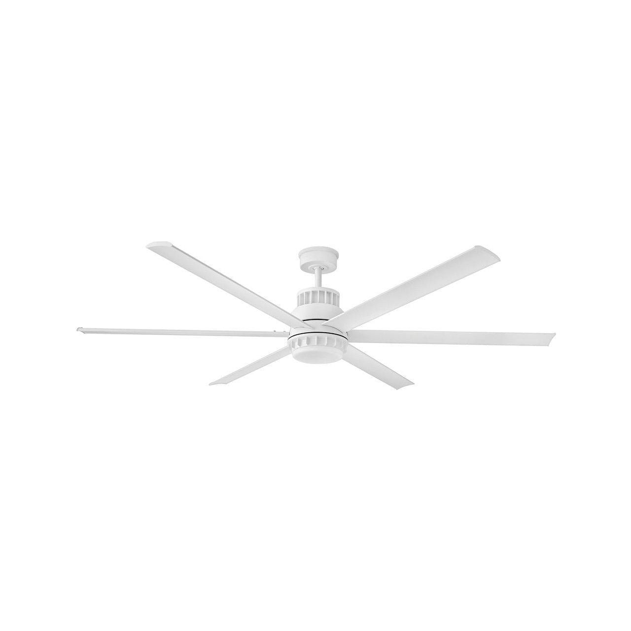 Hinkley - 905372FMW-LWD - 72"Ceiling Fan - Draftsman - Matte White