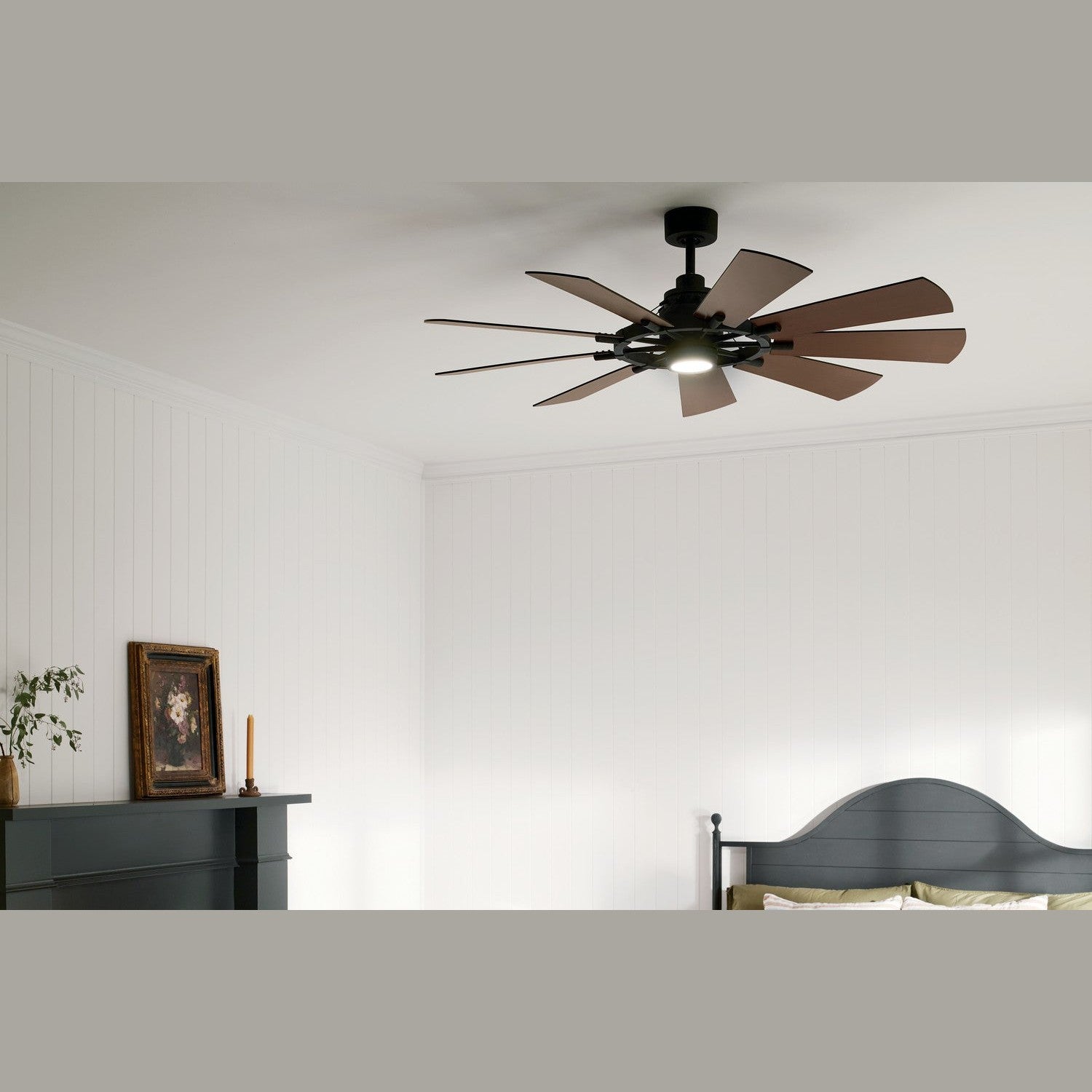 Kichler - 300260AVI - 60"Ceiling Fan - Gentry - Anvil Iron