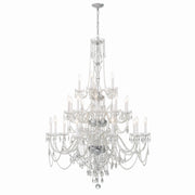 Crystorama - 1156-CH-CL-MWP - 25 Light Chandelier - Traditional Crystal - Polished Chrome