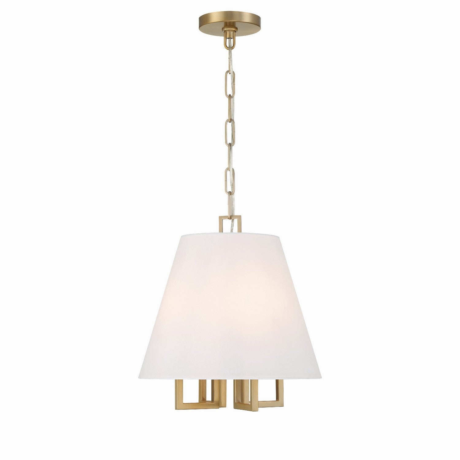Crystorama - 2254-VG - Four Light Mini Chandelier - Westwood - Vibrant Gold