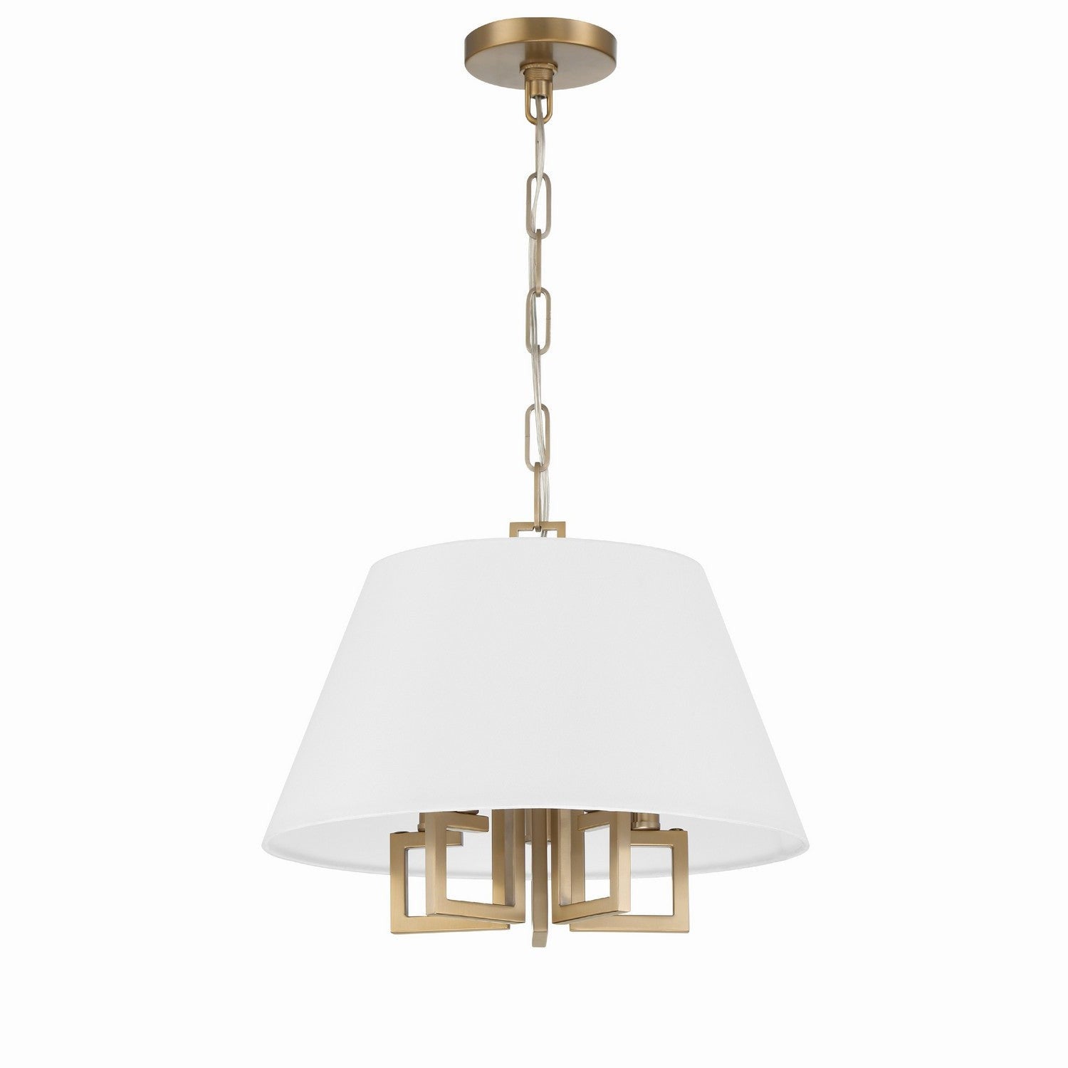 Crystorama - 2255-VG - Five Light Mini Chandelier - Westwood - Vibrant Gold