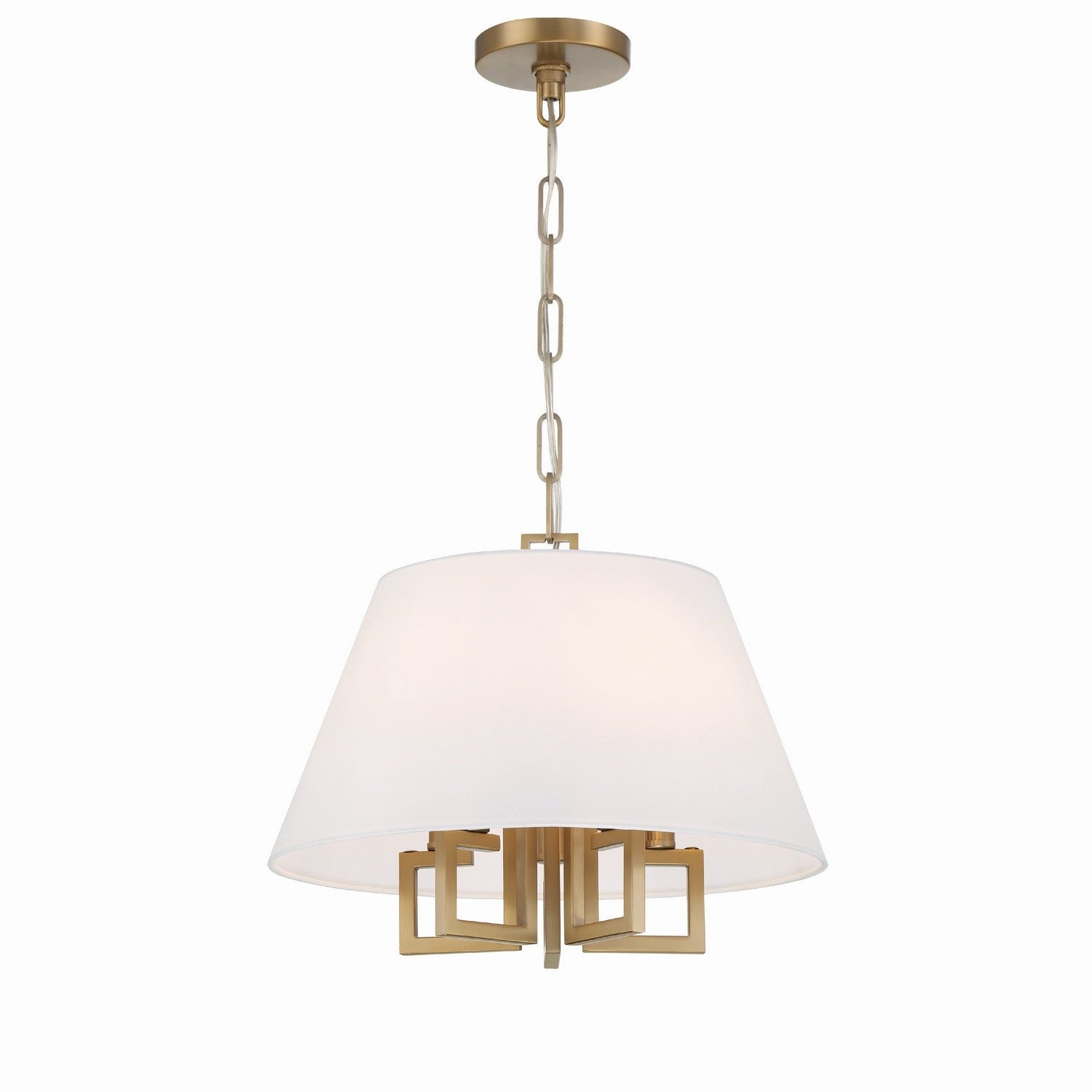 Crystorama - 2255-VG - Five Light Mini Chandelier - Westwood - Vibrant Gold