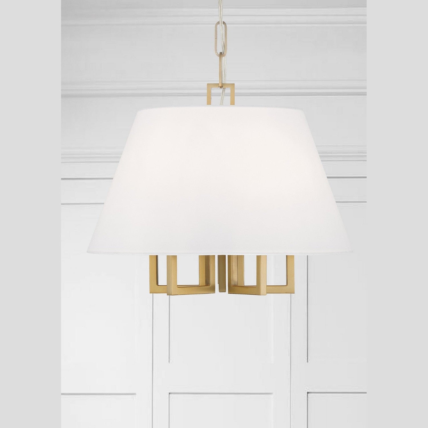 Crystorama - 2255-VG - Five Light Mini Chandelier - Westwood - Vibrant Gold