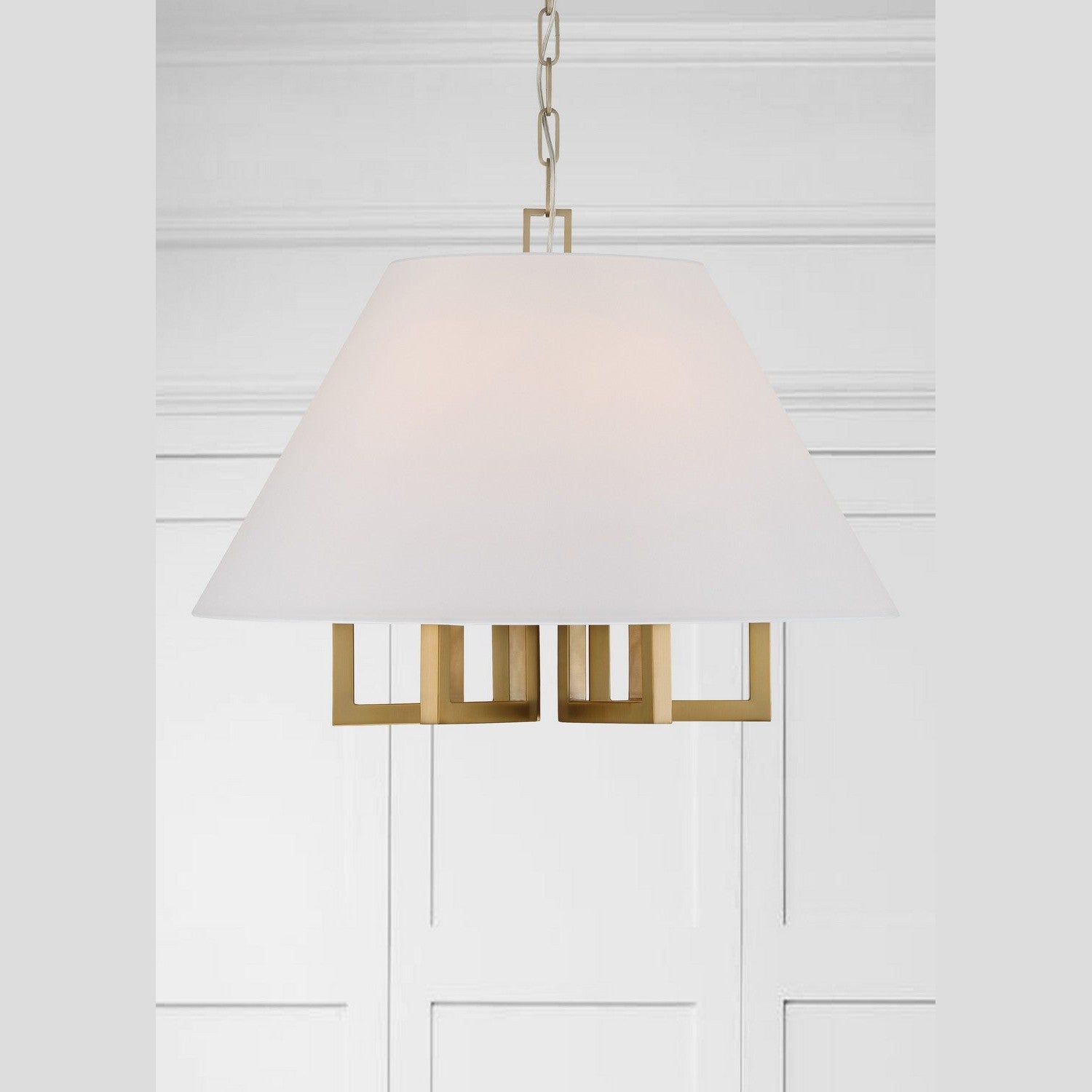 Crystorama - 2256-VG - Six Light Chandelier - Westwood - Vibrant Gold