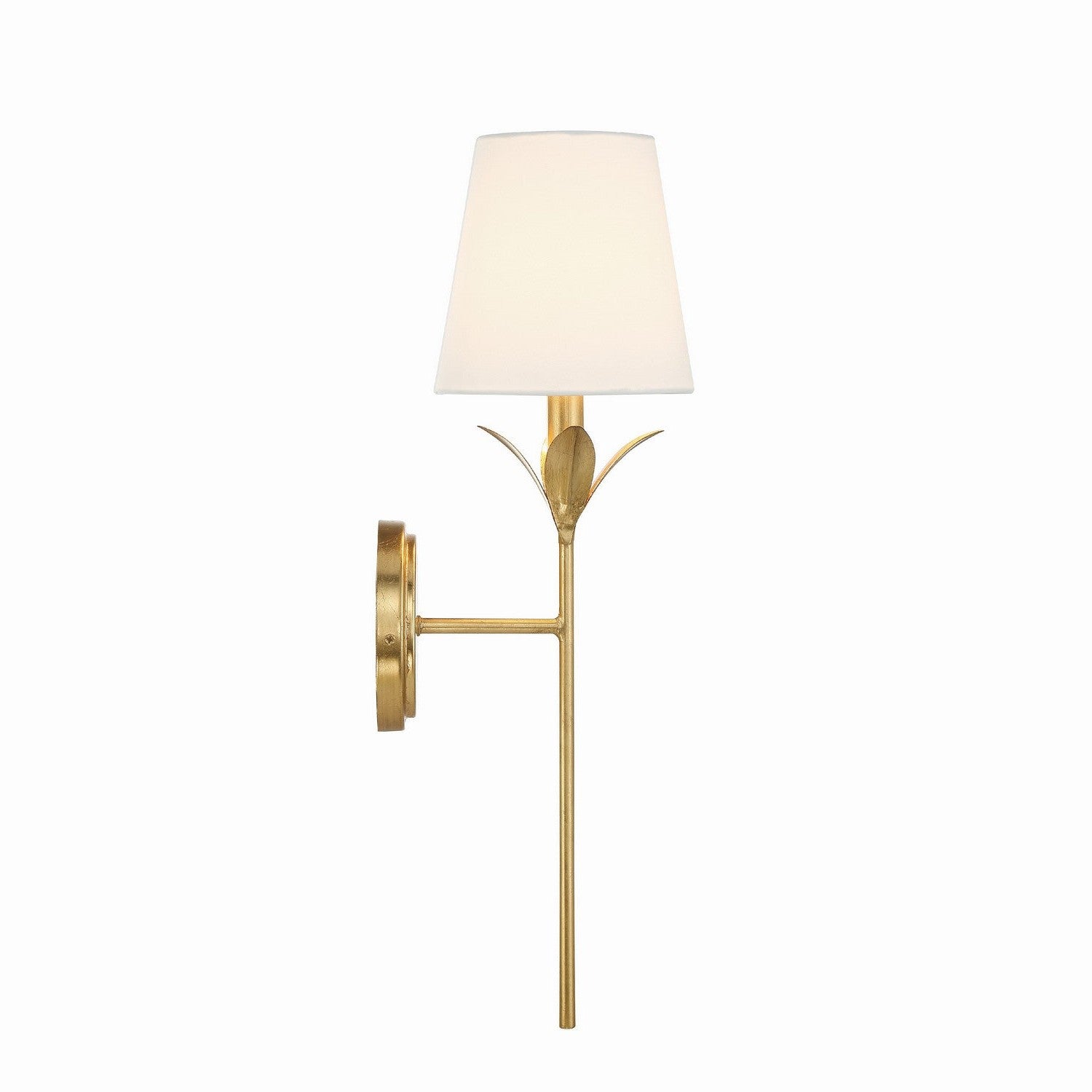 Crystorama - 531-GA - One Light Wall Sconce - Broche - Antique Gold