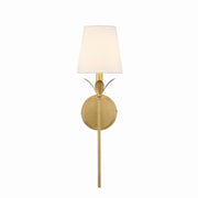 Crystorama - 531-GA - One Light Wall Sconce - Broche - Antique Gold