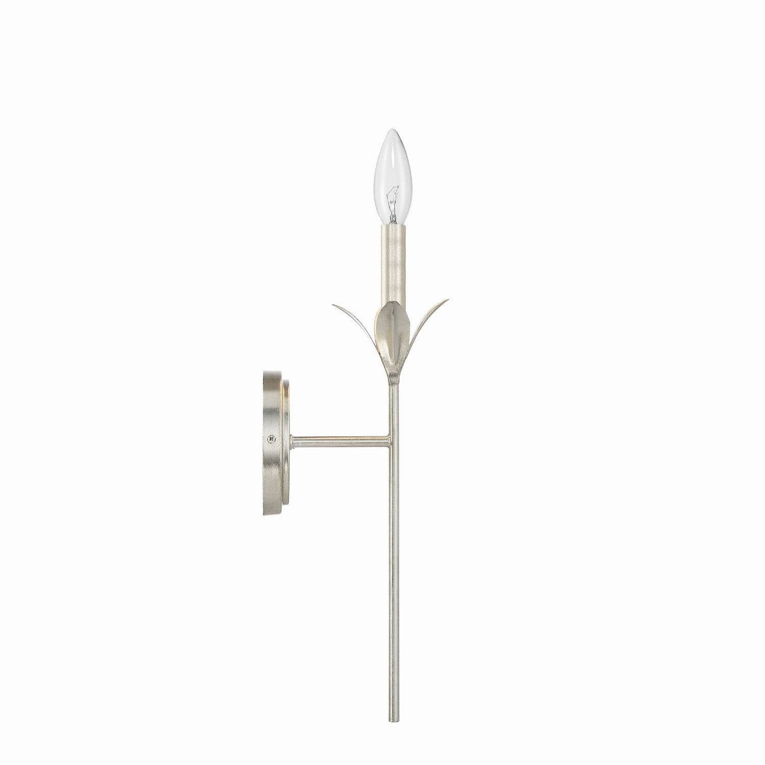 Crystorama - 531-SA - One Light Wall Sconce - Broche - Antique Silver