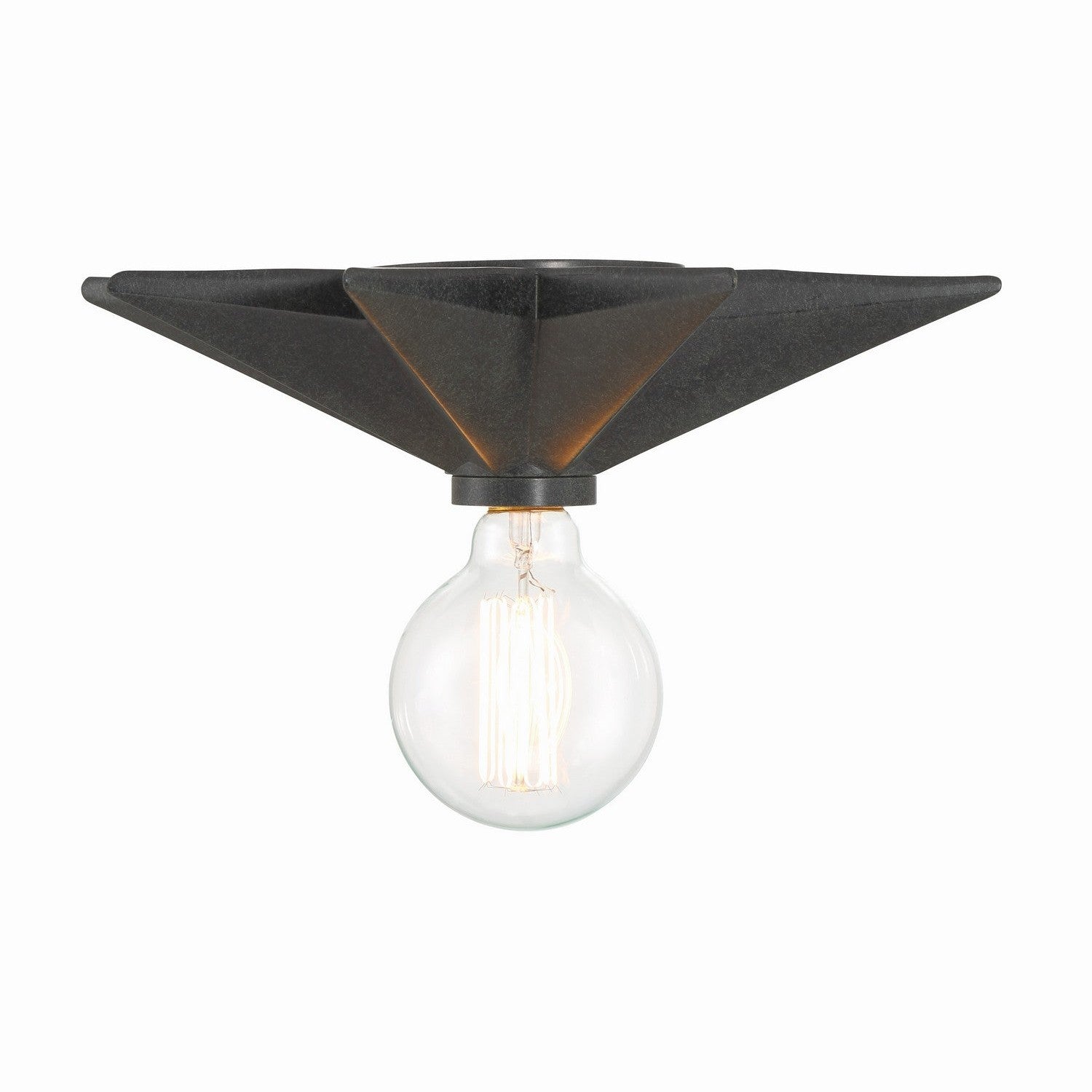 Crystorama - 9230-BK - One Light Flush Mount - Astro - Black