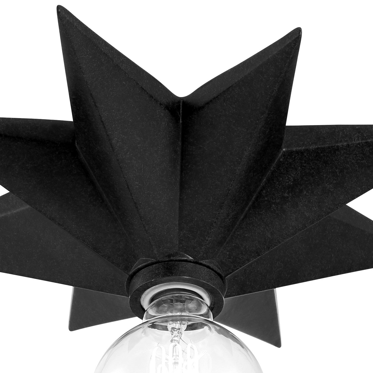 Crystorama - 9230-BK - One Light Flush Mount - Astro - Black