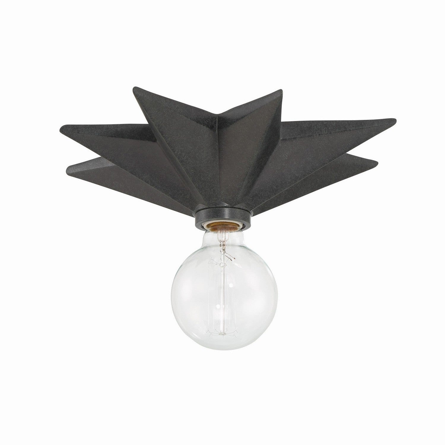 Crystorama - 9230-BK - One Light Flush Mount - Astro - Black