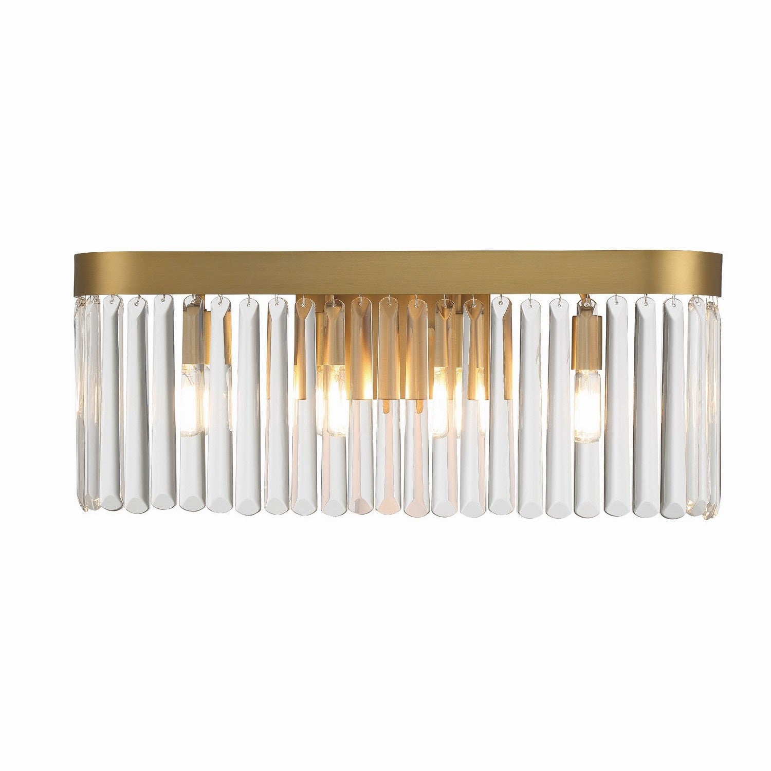 Crystorama - EMO-5403-MG - Four Light Bath - Emory - Modern Gold