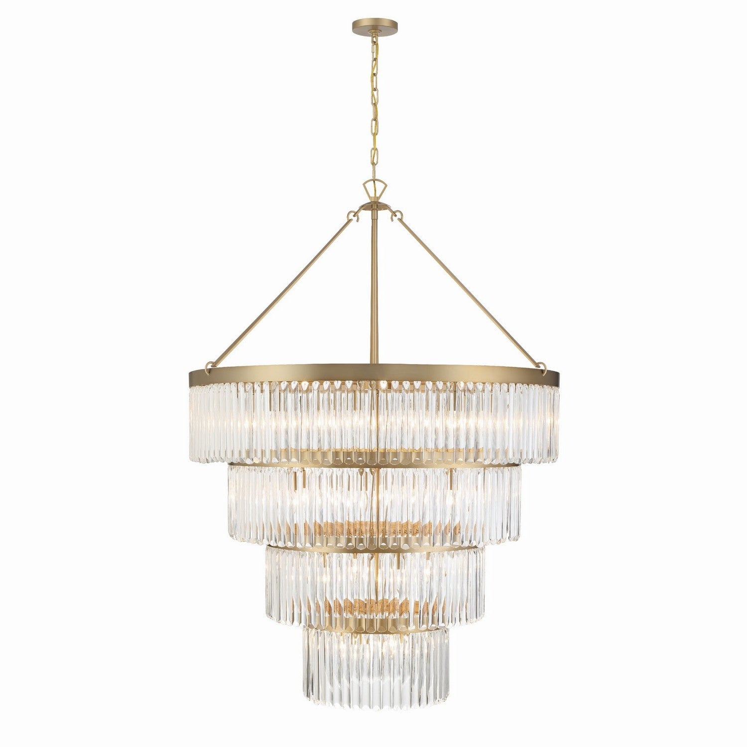 Crystorama - EMO-5409-MG - 22 Light Chandelier - Emory - Modern Gold