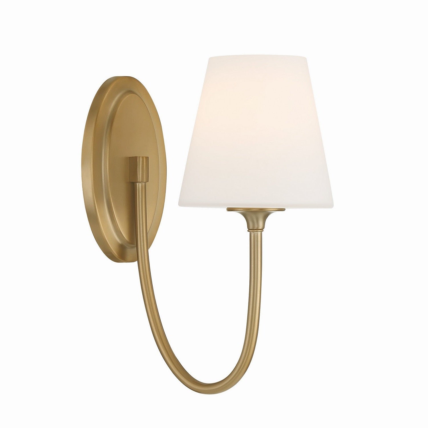 Crystorama - JUN-10321-VG - One Light Wall Sconce - Juno - Vibrant Gold