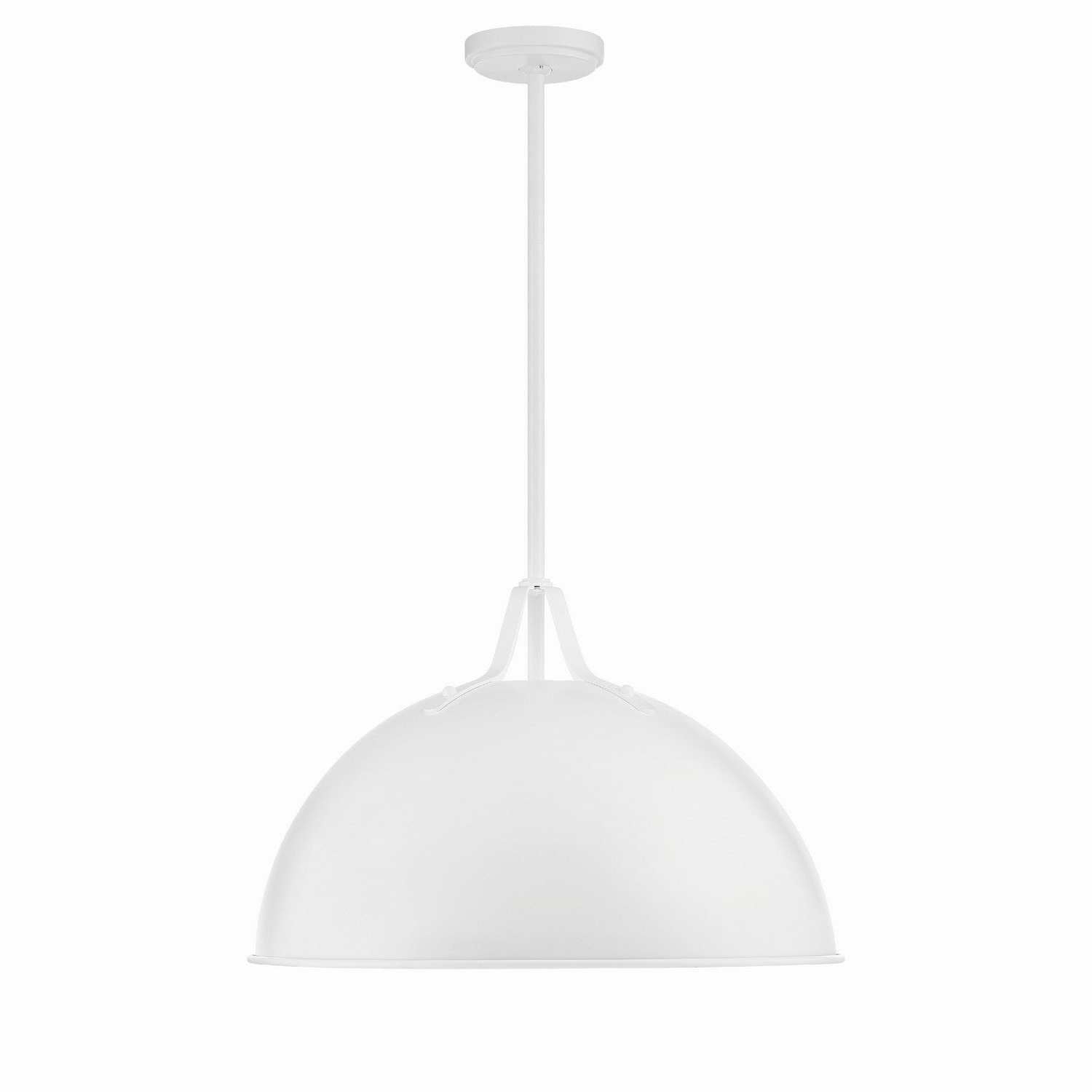 Crystorama - SOT-18015-WH - One Light Pendant - Soto - White