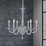 Schonbek - S9230-702O - Six Light Chandelier - Habsburg - Polished Chrome