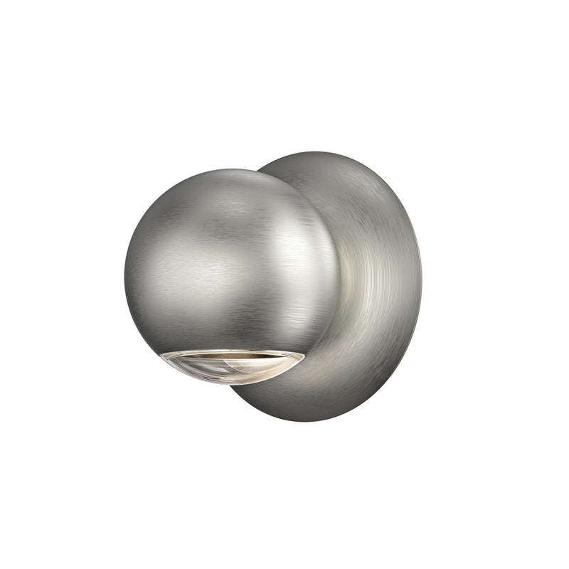 Sonneman - 7500.77 - LED Wall Sconce - Hemisphere - Natural Anodized