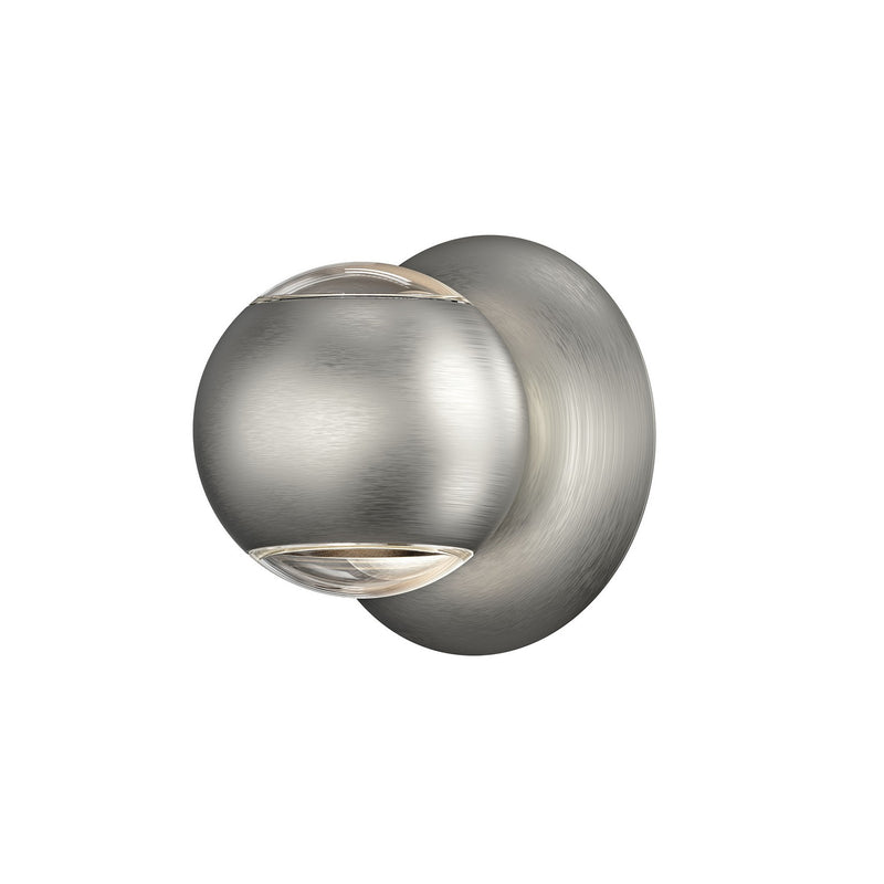 Sonneman - 7502.77 - LED Wall Sconce - Hemisphere - Natural Anodized