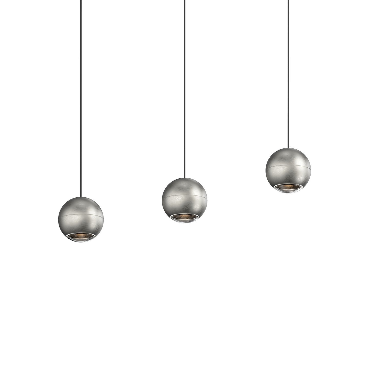 Sonneman - 7506.77 - LED Linear Pendant - Hemisphere - Natural Anodized