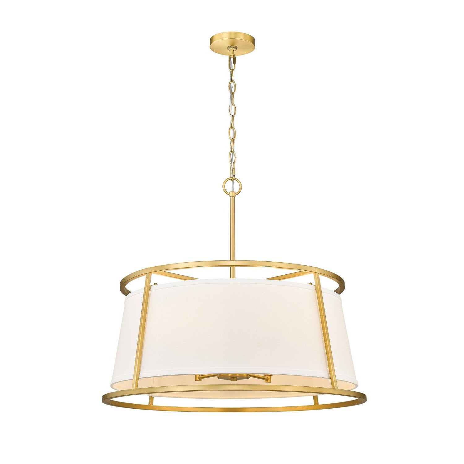 Z-Lite - 1935-26RB - Six Light Chandelier - Lenyx Pendant - Rubbed Brass