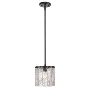 Z-Lite - 1943P8-MB - One Light Pendant - Glacier - Matte Black