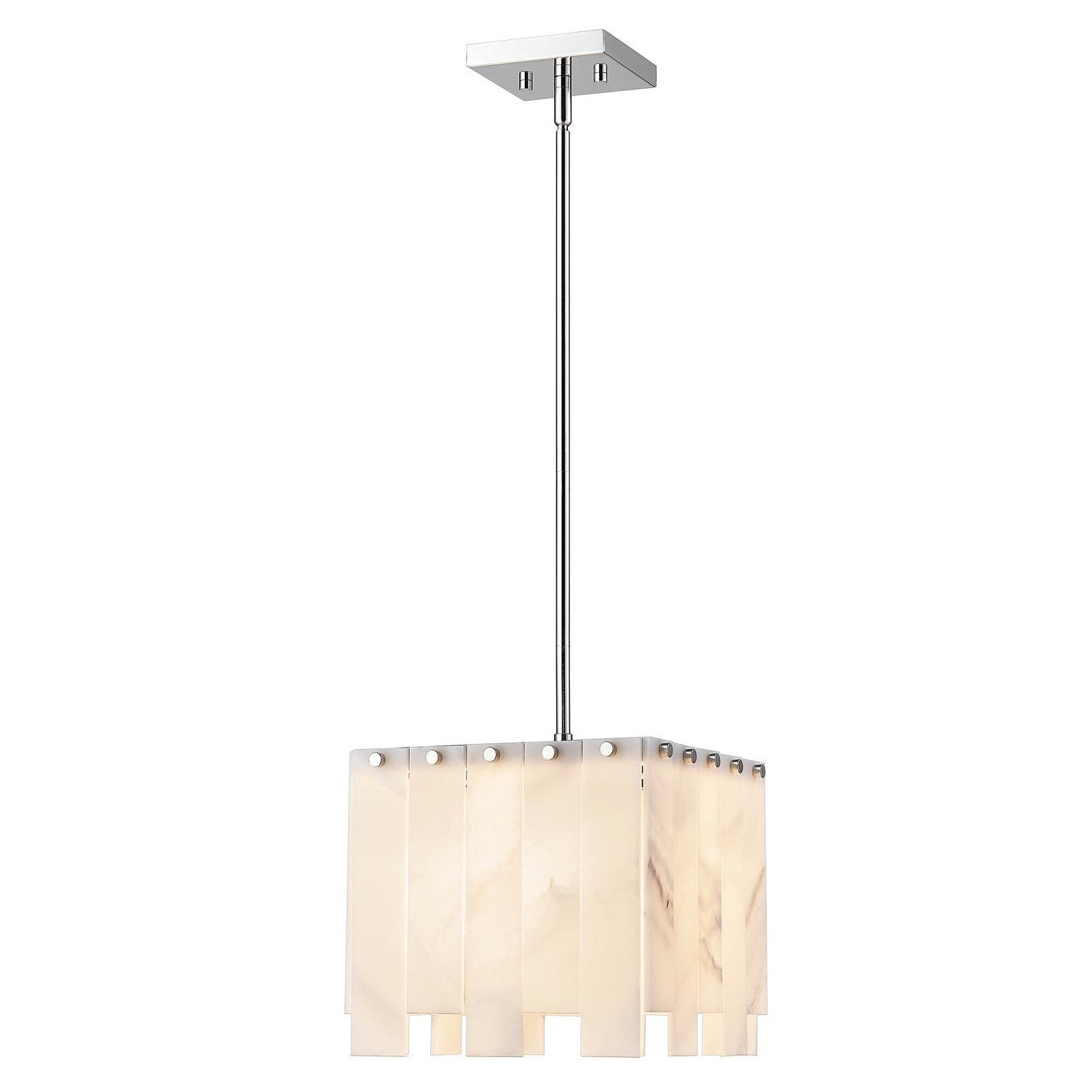 Z-Lite - 345P12-PN - One Light Pendant - Viviana - Polished Nickel