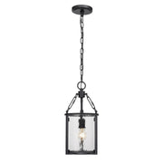 Z-Lite - 346P8-MB - One Light Pendant - Barrington - Matte Black