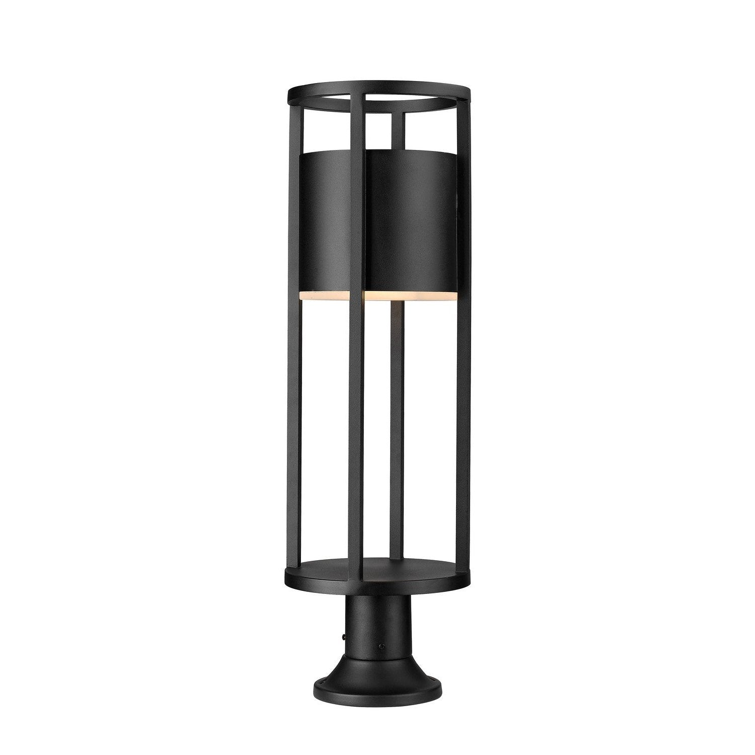 Z-Lite - 517PHB-553PM-BK-LED - LED Outdoor Pier Mounted Fixture - Luca - Black
