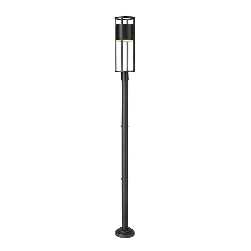 Z-Lite - 517PHB-567P-BK-LED - LED Outdoor Post Moun Fixture - Luca - Black