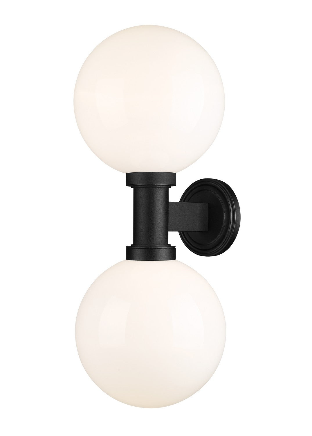 Z-Lite - 597B2-BK - Two Light Outdoor Wall Sconce - Laurent - Black