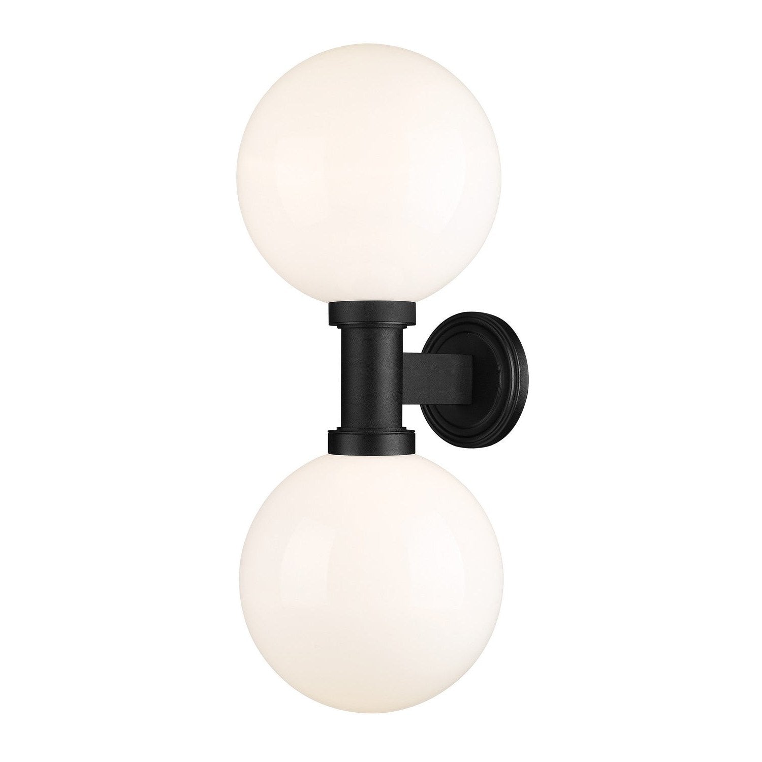 Z-Lite - 597B2-BK - Two Light Outdoor Wall Sconce - Laurent - Black