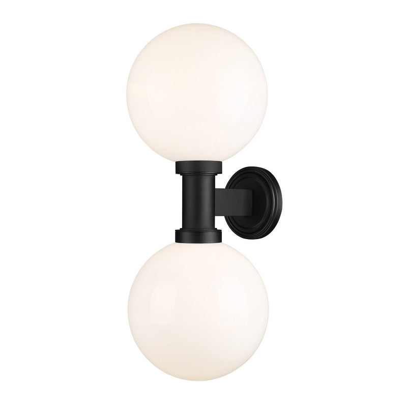 Z-Lite - 597B2-BK - Two Light Outdoor Wall Sconce - Laurent - Black