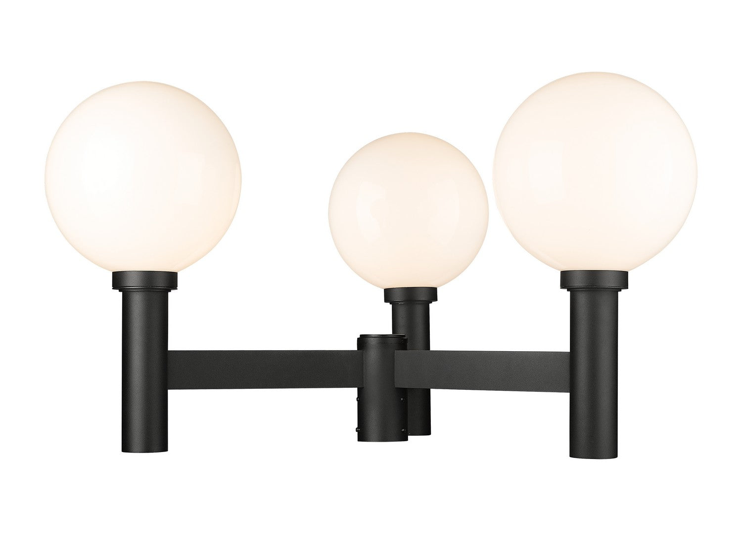 Z-Lite - 597BP3-BK - Three Light Outdoor Post Mount Fixture - Laurent - Black