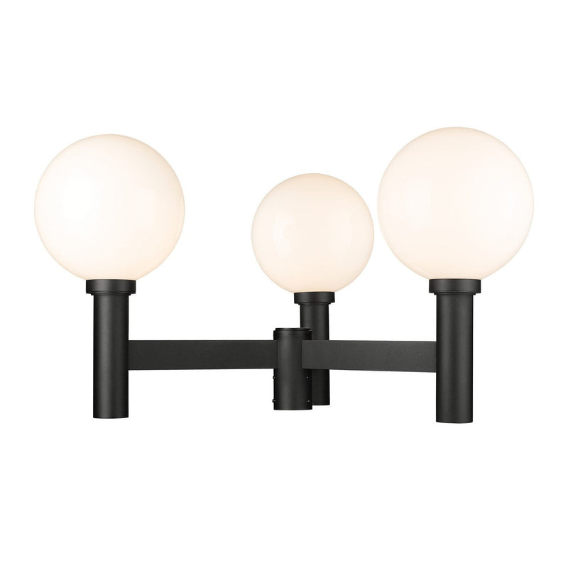 Z-Lite - 597BP3-BK - Three Light Outdoor Post Mount Fixture - Laurent - Black
